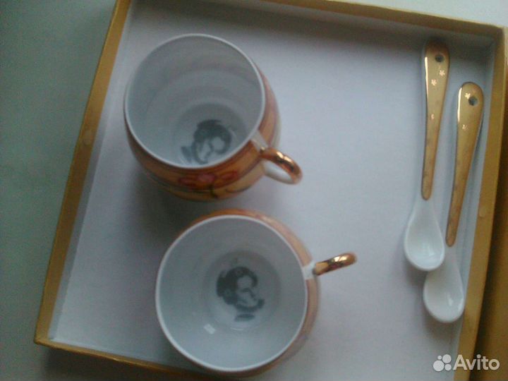 Кофейный сервиз фарфор китайский