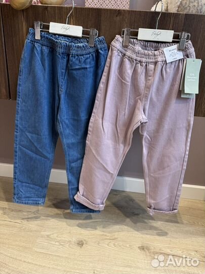 Джинсы для девочки hm 110