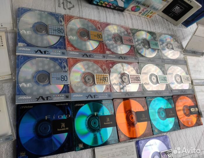 Минидиски MD Sony и другие