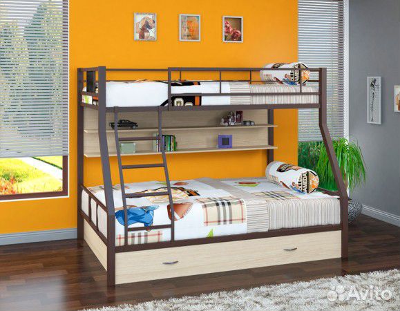 Кровать двухъярусная Гранада-1пя