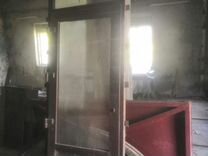 Дверь входная металлическая со стеклом