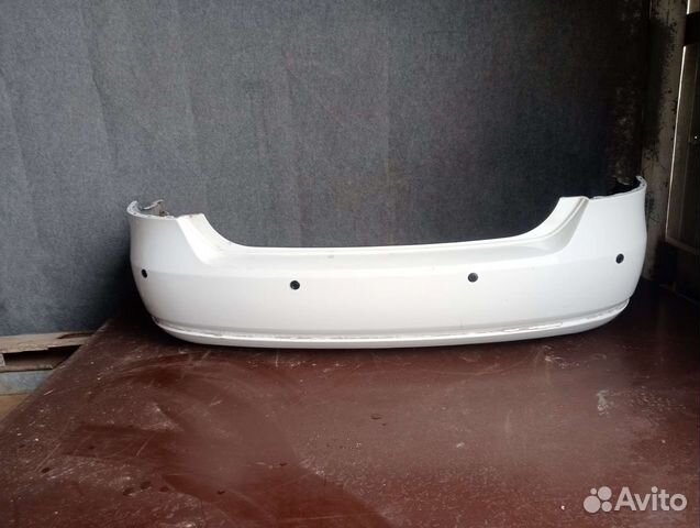 Бампер задний volkswagen polo 5 дорест