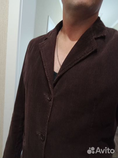 Вельветовый пиджак M