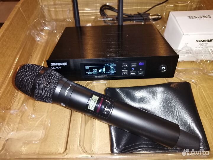 Микрофон shure qlxd4 ksm9 новый