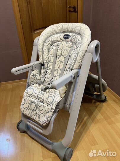 Стульчик для кормления chicco polly progres5
