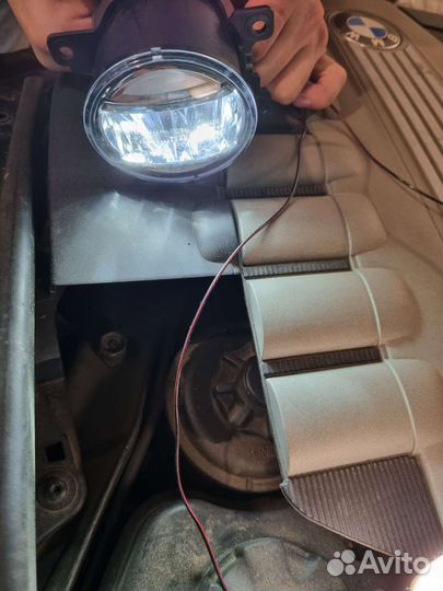 Противотуманные фары диодные Honda Accord 8, Fit 3