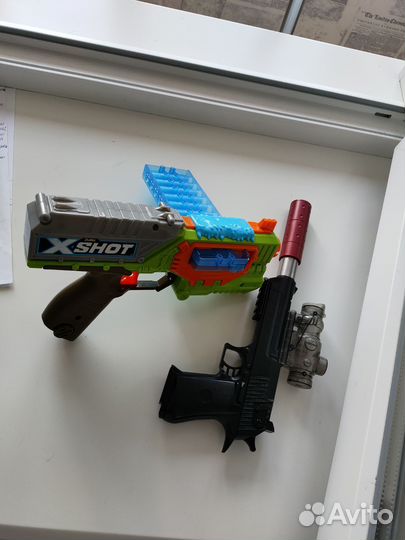 Бластер nerf