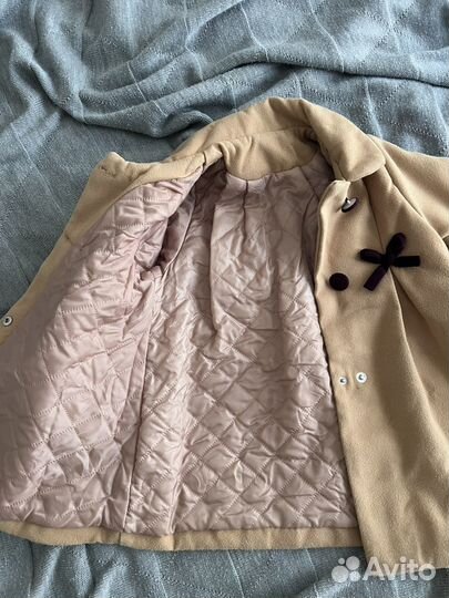 Пальто для девочки 116