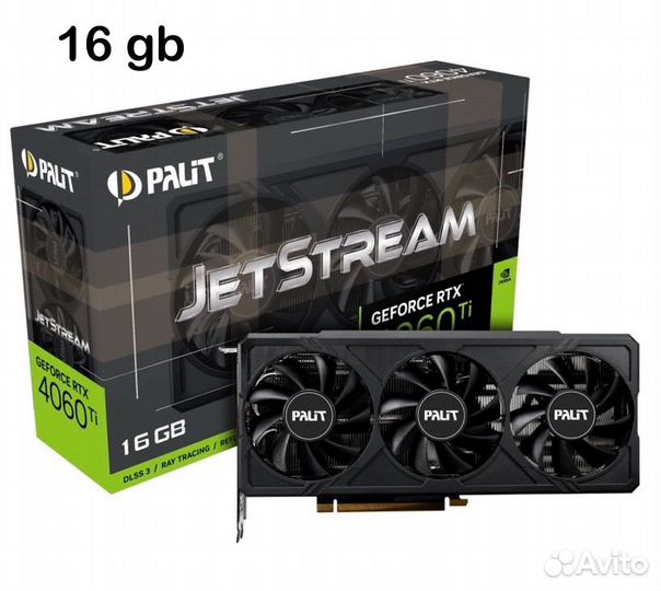 Видеокарта gtx 4060ti 16 gb
