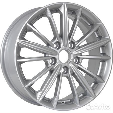 R16 5x108 6,5J ET50 D63,35 KDW KD1638 (16 Focus) (кс871) Silver Painted