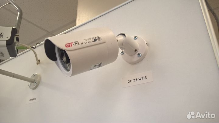 Установка видеонаблюдения Full HD