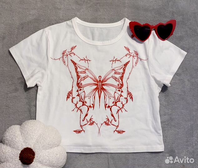 Топ женский белый