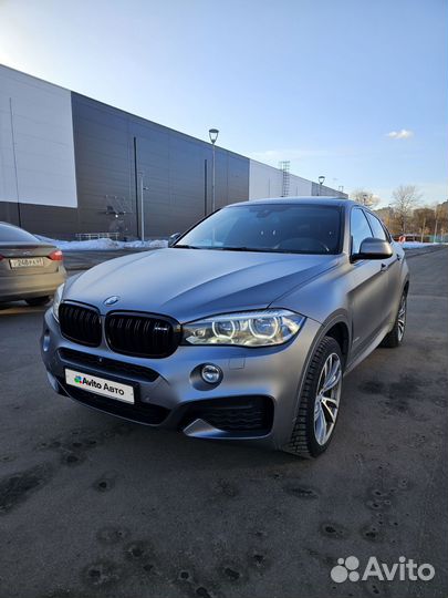 BMW X6 3.0 AT, 2017, 81 000 км
