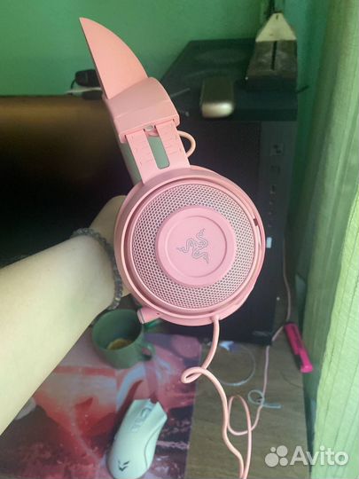 Наушники razer kraken kitty Qartz