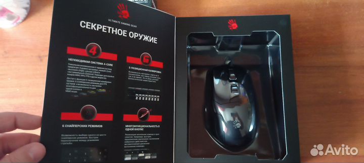 Игровая мышь + коврик