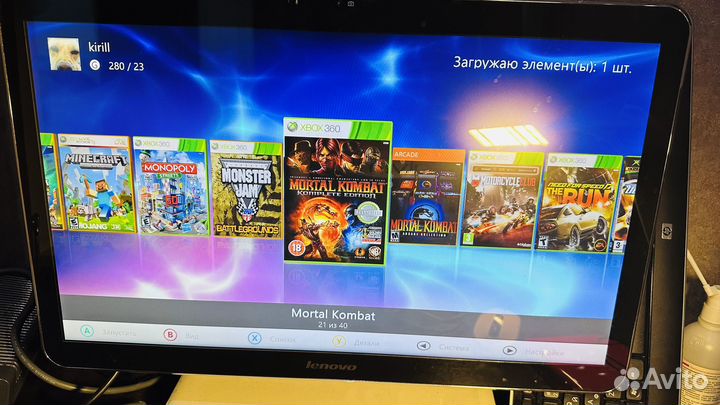 Xbox 360 fat 40 игр freeboot