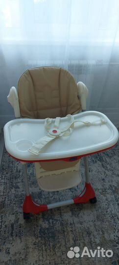 Стульчик для кормления chicco polly