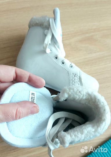 Коньки фигурные детские двухполостные