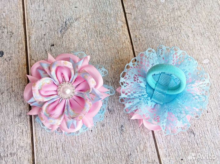 Резинки для волос, бантики