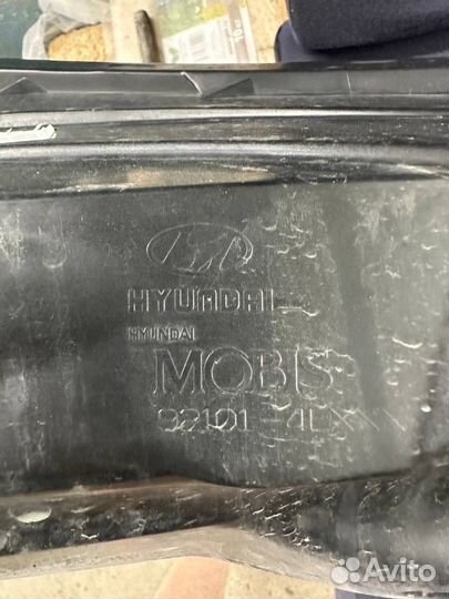 Фара левая hyundai solaris