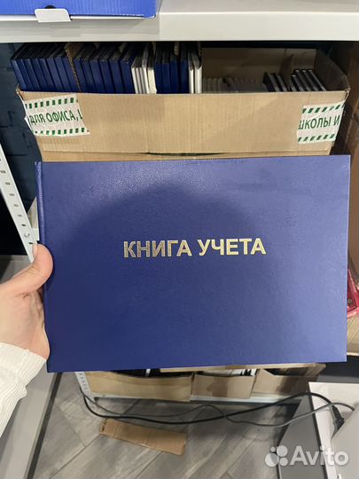Книга учета в линейку и в клетку