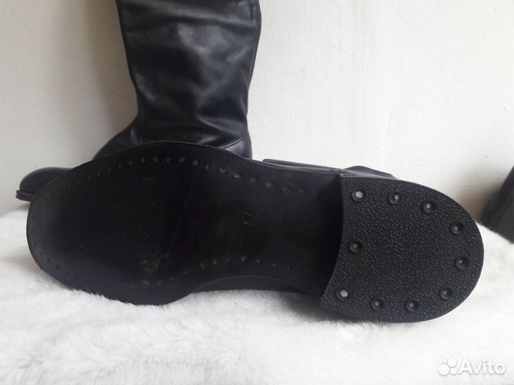 Сапоги хромовые офицерские парадные. Новые