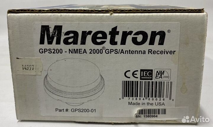 GPS-Антенна/приемник Maretron GPS200-01 nmea 2000