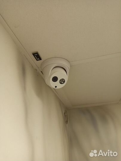 Установка камер видеонаблюдения с гарантией