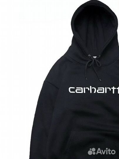 Худи carhartt черное