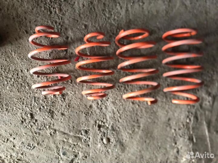 Пружины минус 5 opel astra h / chevrolet cruze