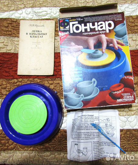 Гончарный круг на батарейках