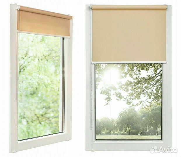 Кассетные жалюзи, рулонные шторы