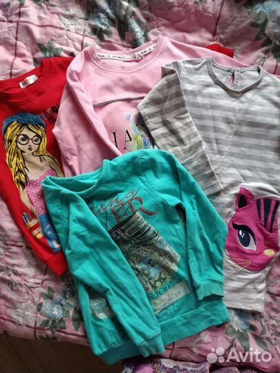 Вещи пакетом на девочку 4 5 лет
