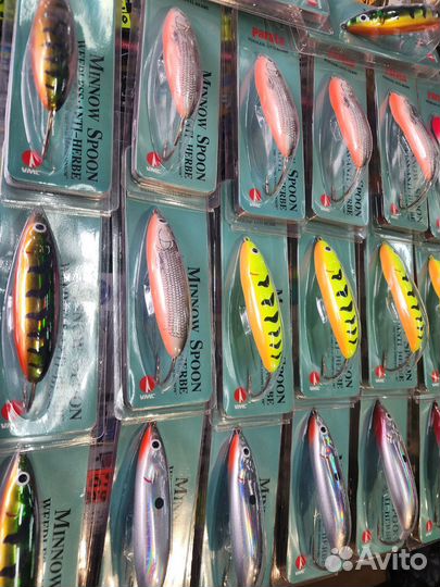 Блесна Rapala minnow spoon 22г