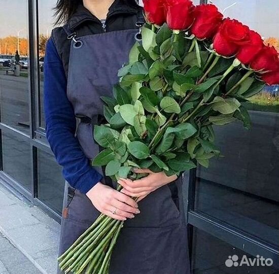 Высокие розы Гигантские розы Доставка цветов