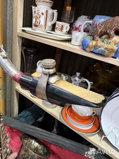 Саксофон старинный рабочий