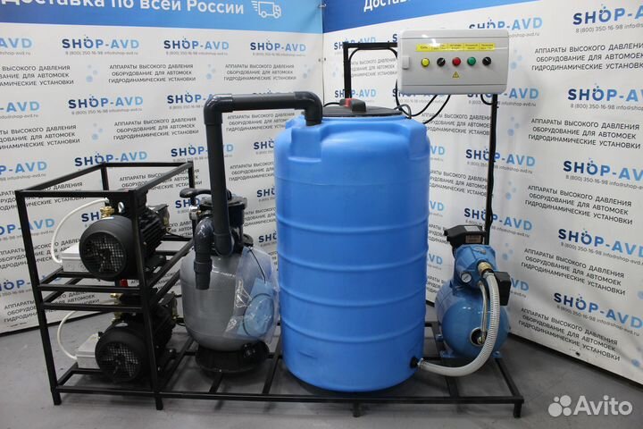 Очистка воды для автомойки