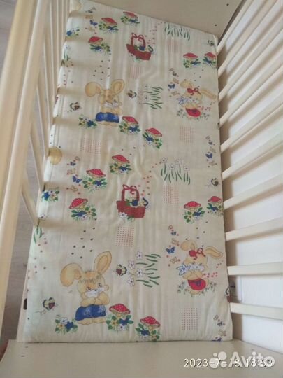 Детская кровать- трансформер с маятником Фея