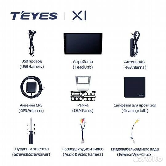 Магнитола Skoda Octavia A5 2008-2013 Teyes 8ядер