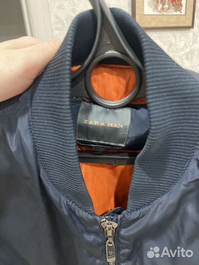 Бомбер мужской zara 46 размер