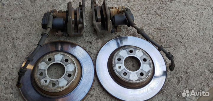 Тормозная система зад audi 300мм Q5