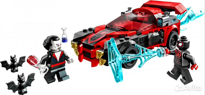 Lego 76244 Майлс Моралес против Морбиуса