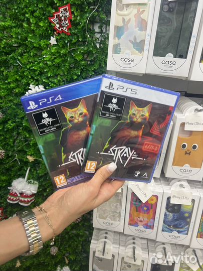 Stray ps4-ps5 диск (русский)