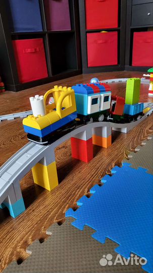 Lego duplo mega железная дорога