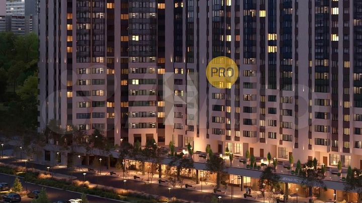 2-к. квартира, 74,7 м², 7/25 эт.