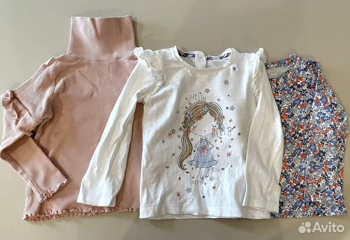 Вещи пакетом для девочки на 92 см