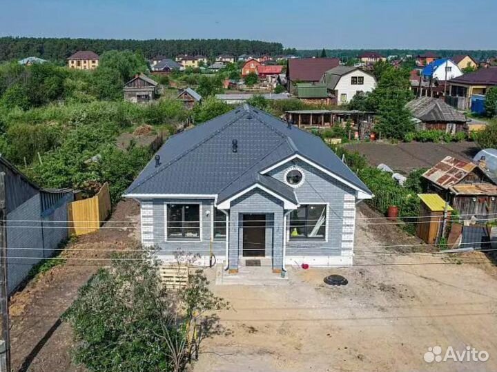 Готовый дом 100м2 из кирпича под ключ в ипотеку 3%