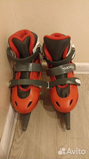 Коньки детские раздвижные 35 38