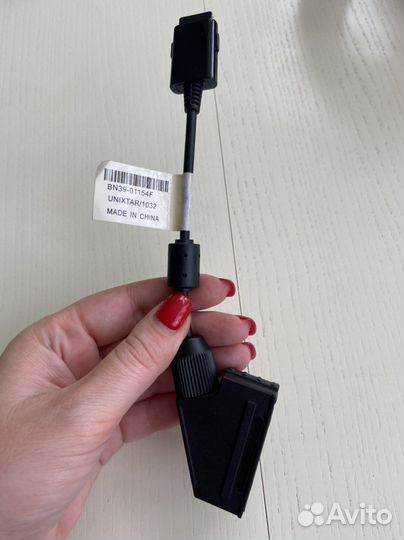 Samsung IR кабель и переходник Scart