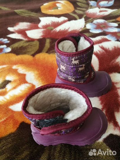 Сапожки зимние детские